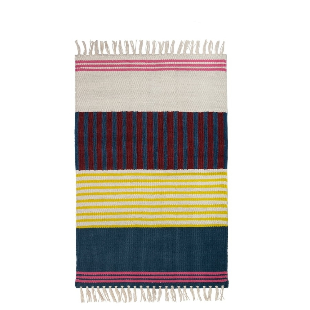 IKEA  Rug, flatwoven, multicolor, 2 ' 0 "x2 ' 11 "MÄVINN
